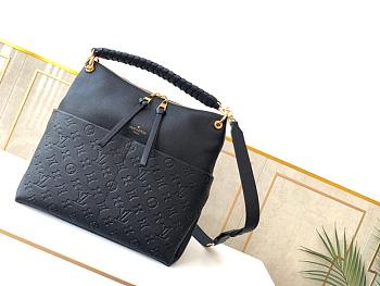 Louis Vuitton Maida Hobo Monogram In Black_M45522_Size 33cm