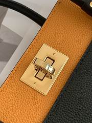 Louis Vuitton On My Side Tote Bag In Black_M53823_Size 30.5x24.5x14.0cm - 2