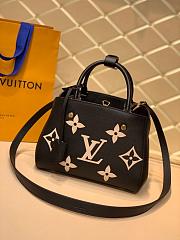 Louis Vuitton Montaigne Empreinte Leather In Black M45778 29cm - 1