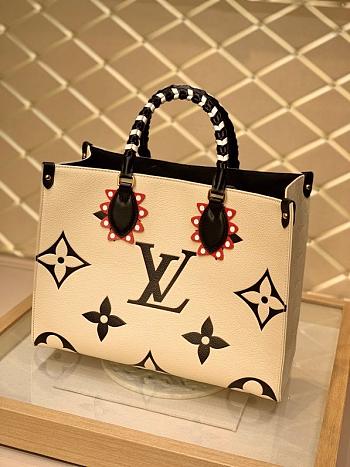 Louis Vuitto OntTheGo PM Monogram Empreinte Leather 35cm 