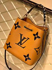 Louis Vuitton Crafty Néonoé Monogram Empreinte Leathers In Caramel 26cm - 5