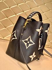 Louis Vuitton Crafty Néonoé Empreinte Leather In BLack M56890 26cm - 5