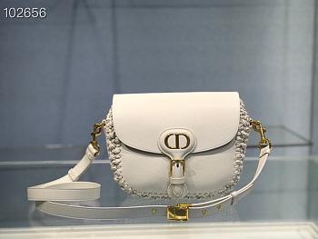 Medium Dior Bobby Latte Box Calfskin 9319 Size 22x17x6cm12801180