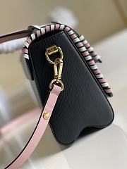 Louis Vuitton Twist PM Bag Epi Leather In Black M57537 Size 23x17x9.cm13801280 - 5