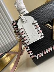 Louis Vuitton Twist PM Bag Epi Leather In Black M57537 Size 23x17x9.cm13801280 - 4