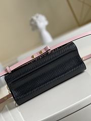 Louis Vuitton Twist PM Bag Epi Leather In Black M57537 Size 23x17x9.cm13801280 - 3