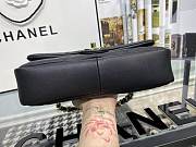 Chanel Mini Flap With Grained Calfskin & Gold-Tone Metal Black AS1353 16cm - 4