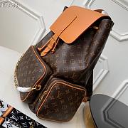 Louis Vuitton Zack Backpack Monogram Macassar M43422 60cm - 4