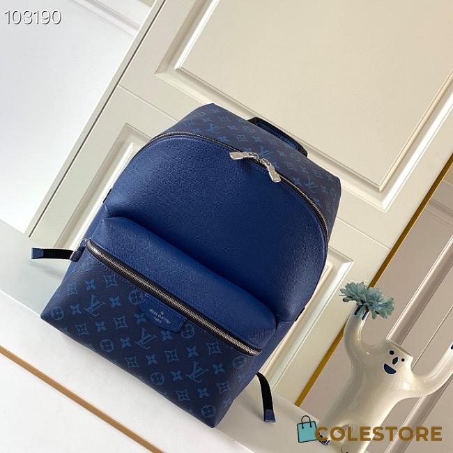 Louis Vuitton Discovery Backpack K45 In Cobalt M30229 40cm - 1