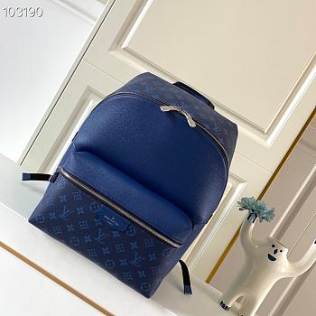 Louis Vuitton Discovery Backpack K45 In Cobalt M30229 40cm