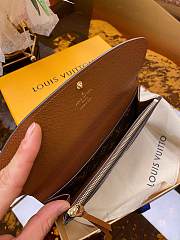 Louis Vuitton Emilie Wallet Monogram Canvas M60696 Size 19×10. 380280cm - 4