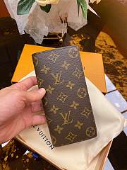 Louis Vuitton Brazza Wallet In Brown M66540 Size 19x10cm. - 1