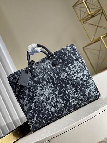 Louis Vuitton Monogram Tapestry Coated Canvas Grand SAC Bag 42cm
