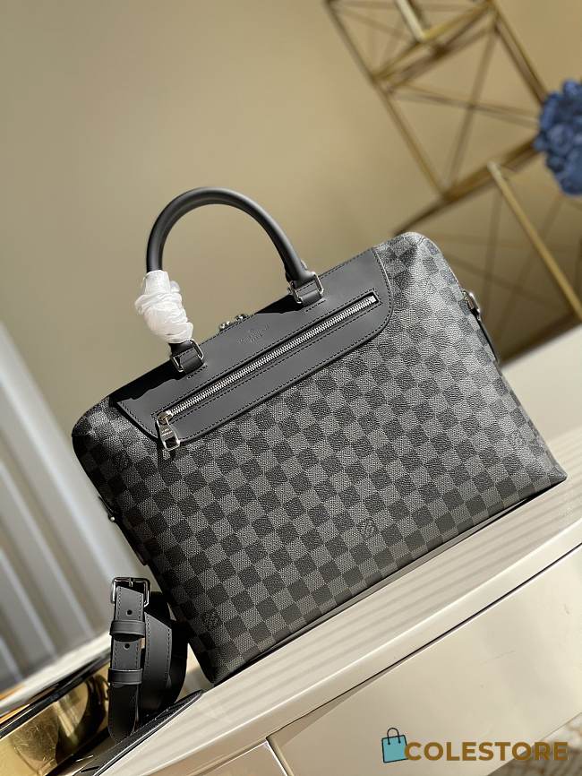 Louis Vuitton Documents Jour Damier Graphite Canvas N48260 Size 37x28x6cm980880 - 1