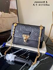 Louis Vuitton Vavin Empreinte Leather In Black 21cm - 1