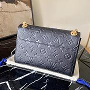 Louis Vuitton Vavin Empreinte Leather In Black 21cm - 4