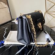 Louis Vuitton Vavin Empreinte Leather In Black 21cm - 5