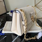 Louis Vuitton Vavin Empreinte Leather In White 21cm - 6