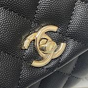 Chanel Flap Bag Calfskin Crystal Pearls Size 19-23-28 - 5