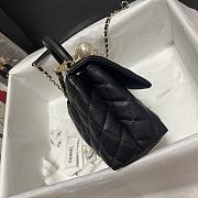 Chanel Flap Bag Calfskin Crystal Pearls Size 19-23-28 - 6