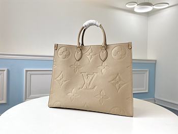 Louis Vuitton OnTheGo GM Monogram Empreinte Leather M44576 Size 41x34x19cm