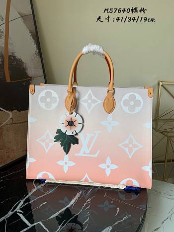 Louis Vuitton Onthego GM Tote Bag In Brume M57640 Size 41x34x19cm