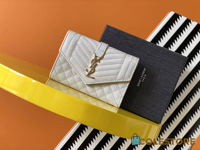 YSL Envelope Mini Bag In Mix Embossed Leather 651026 Size: 13,5cm - 1
