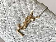 YSL Envelope Mini Bag In Mix Embossed Leather 651026 Size: 13,5cm - 3
