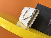 YSL Envelope Mini Bag In Mix Embossed Leather 651026 Size: 13,5cm - 2