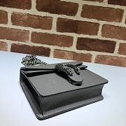 Gucci Dionysus Leather Mini Bag In Dusty Grey 421970 Size:20x15.5x5cm - 3