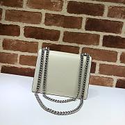 Gucci White Leather Dionysus Mini Bag 421970 Size 20cm - 2