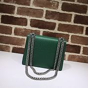 Gucci Dionysus Mini LeatherBag In Green 421970 Size 20cm - 4