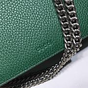 Gucci Dionysus Mini LeatherBag In Green 421970 Size 20cm - 6