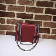 Gucci Hibicus Red Leather Dionysus Mini Bag 421970 Size 20cm - 5