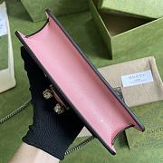 Gucci Dionysus Super Mini Bag In Red&Pink Leather 476432 Size 16.5cm - 4