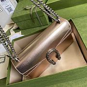 Gucci US Exclusive Dionysus Lizard Super Mini Bag 499623 Size: 25x13.5x7cm - 3
