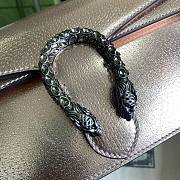 Gucci US Exclusive Dionysus Lizard Super Mini Bag 499623 Size: 25x13.5x7cm - 5
