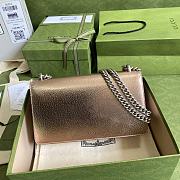 Gucci US Exclusive Dionysus Lizard Super Mini Bag 499623 Size: 25x13.5x7cm - 6
