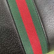 Gucci Ophidia Medium Tote In Black Leather 631685 Size: 38x28x14cm - 2