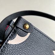 Louis Vuitton Onthego Bicolor Monnogram Empreinte Leather 25cm - 3