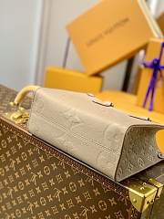 Luois Vuitton Onthego Small Tote Bag In Gray M45660 Size 25x19x11.5cm - 4