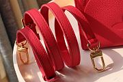 Louis Vuitton Onthego Monogram Medium Tote Bag In Red 28cm - 2
