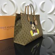 Louis Vuitton Monogram Reverse Canvas Onthego Mickey Mouse M44576 41cm - 2