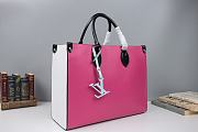 Louis Vuitton Onthego MM Epi Leather In Grenade M56229 Size: 34x26x13cm  - 5