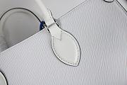 Louis Vuitton Onthego MM Epi Leather In White M56229 Size: 34x26x13cm  - 5