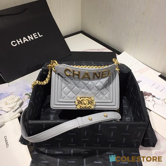 Chanel Leboy 2020 In Grey Size 20cm - 1