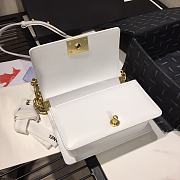 Chanel Leboy 2020 Hanbag In White Size 20cm - 4