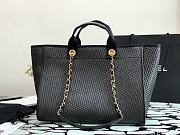 Chanel Deauville Tote Bag Summer 2021 Collection Large Black Size 38cm - 4