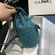 Chanel Classic Flap Quilted Backpack Caviar Bag  AS1371 Size: 21.5X24X12cm - 5