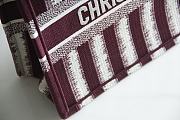 Dior Book Tote Stripes Embroidery Multisize  - 5